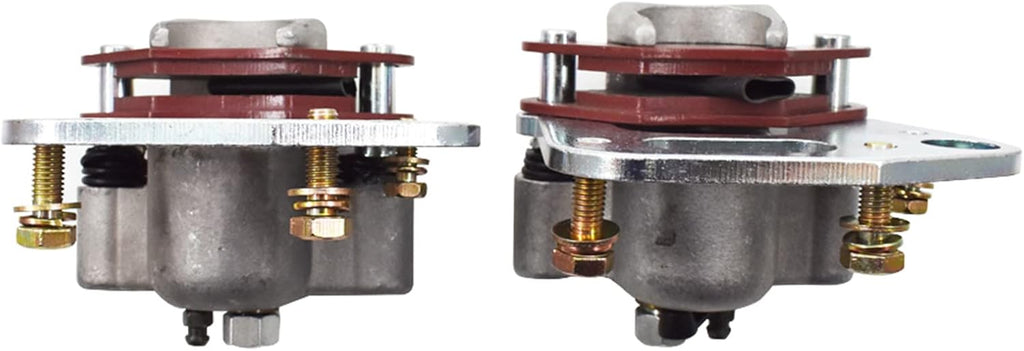 Front Brake Caliper Set with Pads Pack of 2 D7076