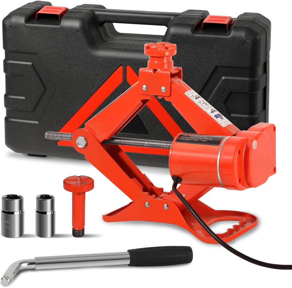 5 Ton 12V Electric Car Jack with Impact Wrench L8481