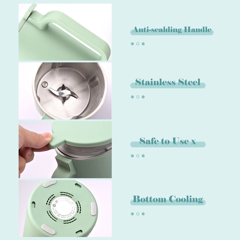 Soymilk Maker 350mL Stainless Steel Multi Cooker M637927