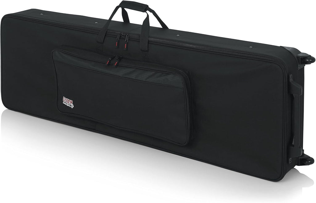 Lightweight Rolling Keyboard Case for 88 Note Keyboards and Electric Pianos J74674