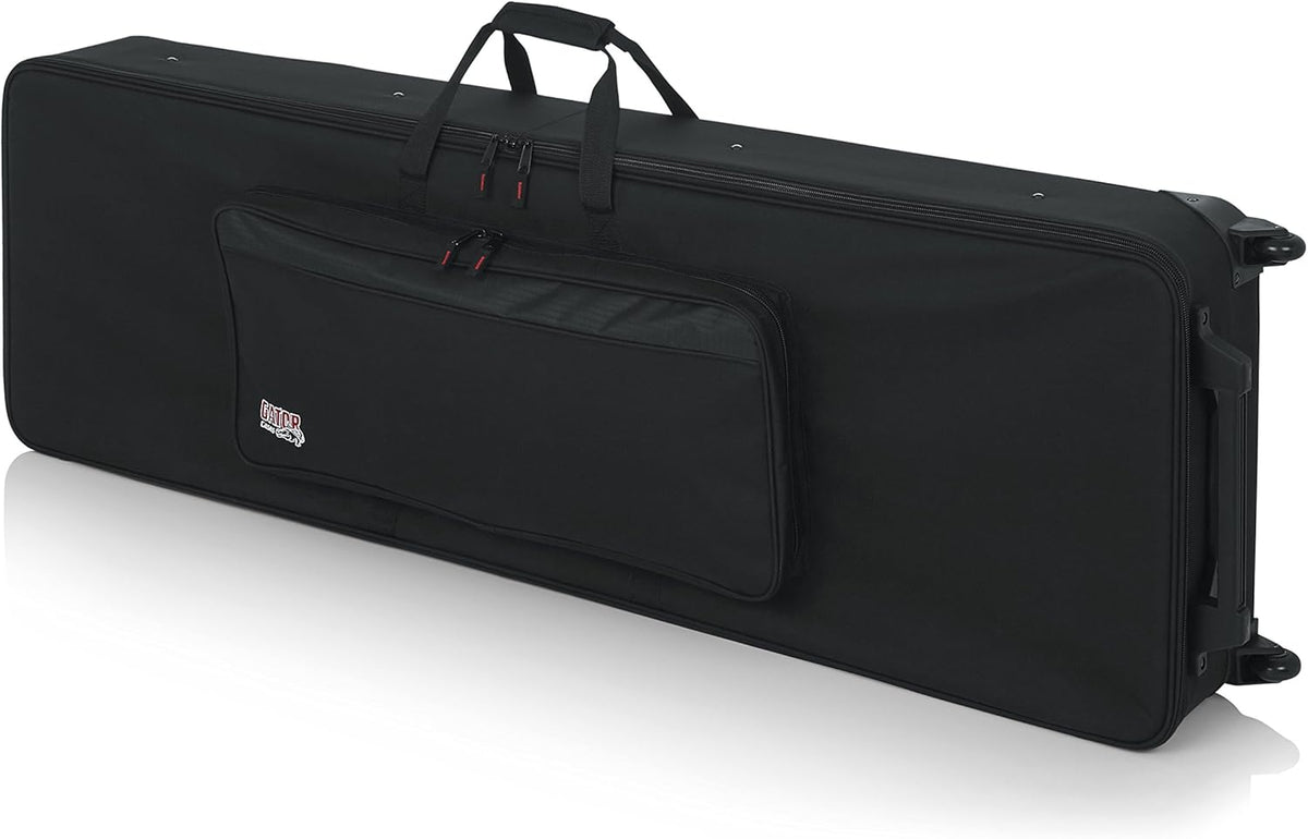 Lightweight Rolling Keyboard Case for 88 Note Keyboards and Electric Pianos J74674
