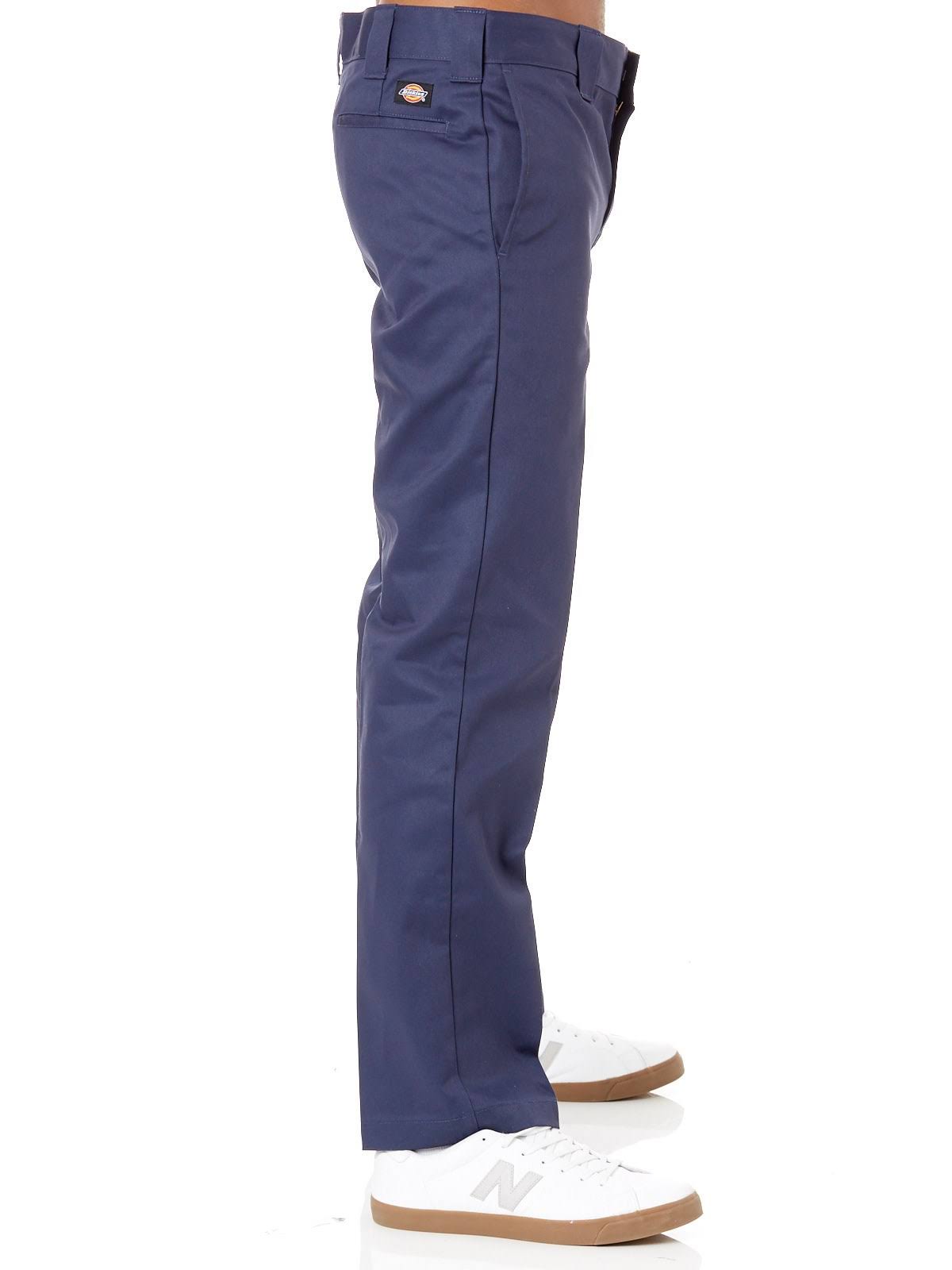 Navy Blue Slim Straight Work Pant F9452