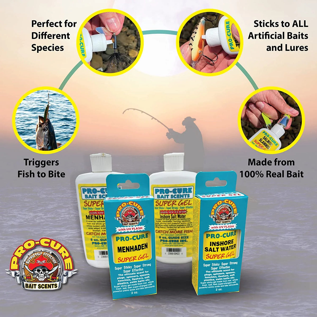 Mullet Super Gel, 8 Ounce J975