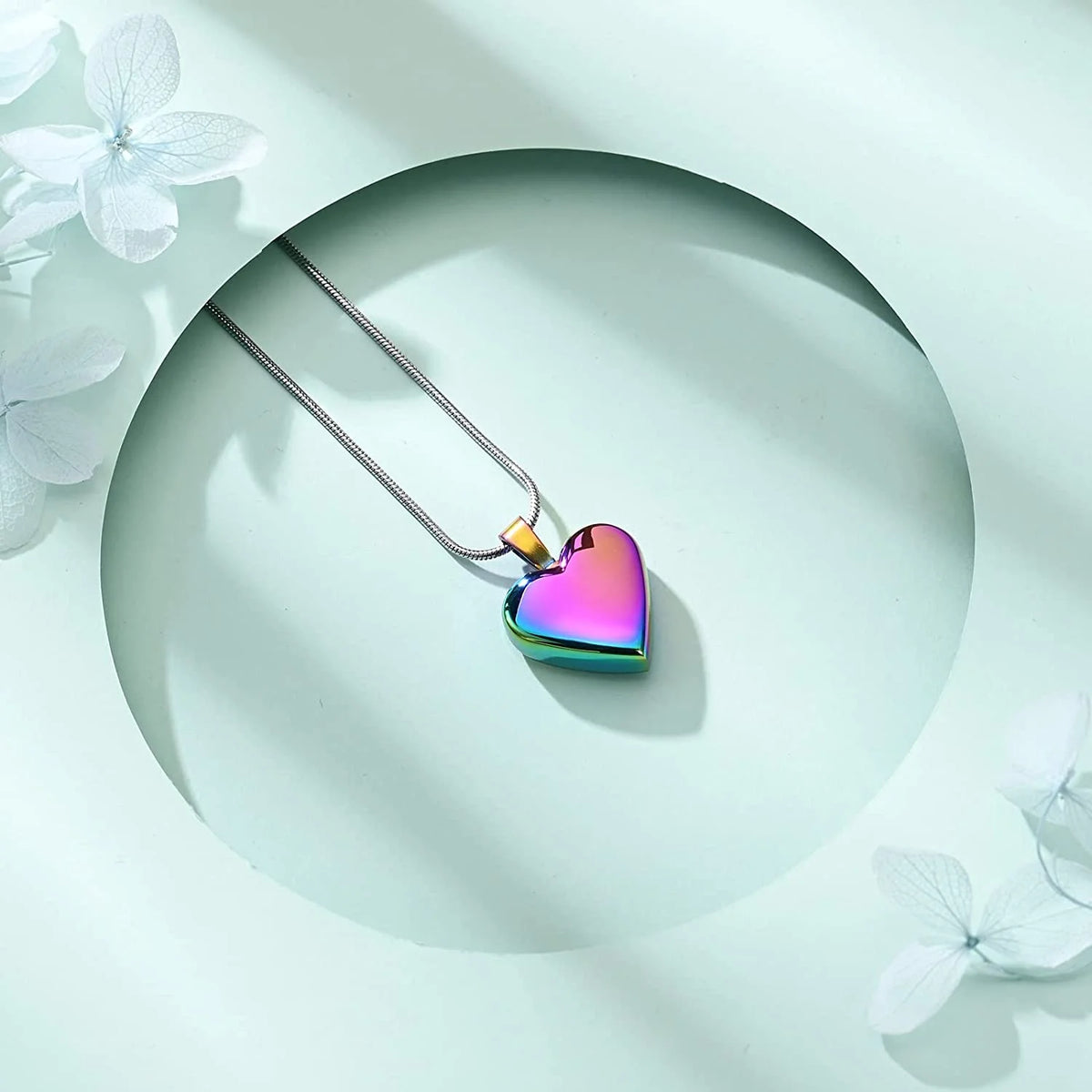 Heart Urn Necklace Cremation Jewelry C96883