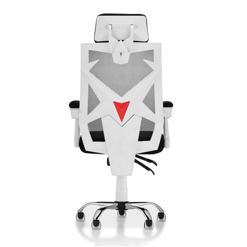 Black and White Ergonomic Metal Office Chair Y5028