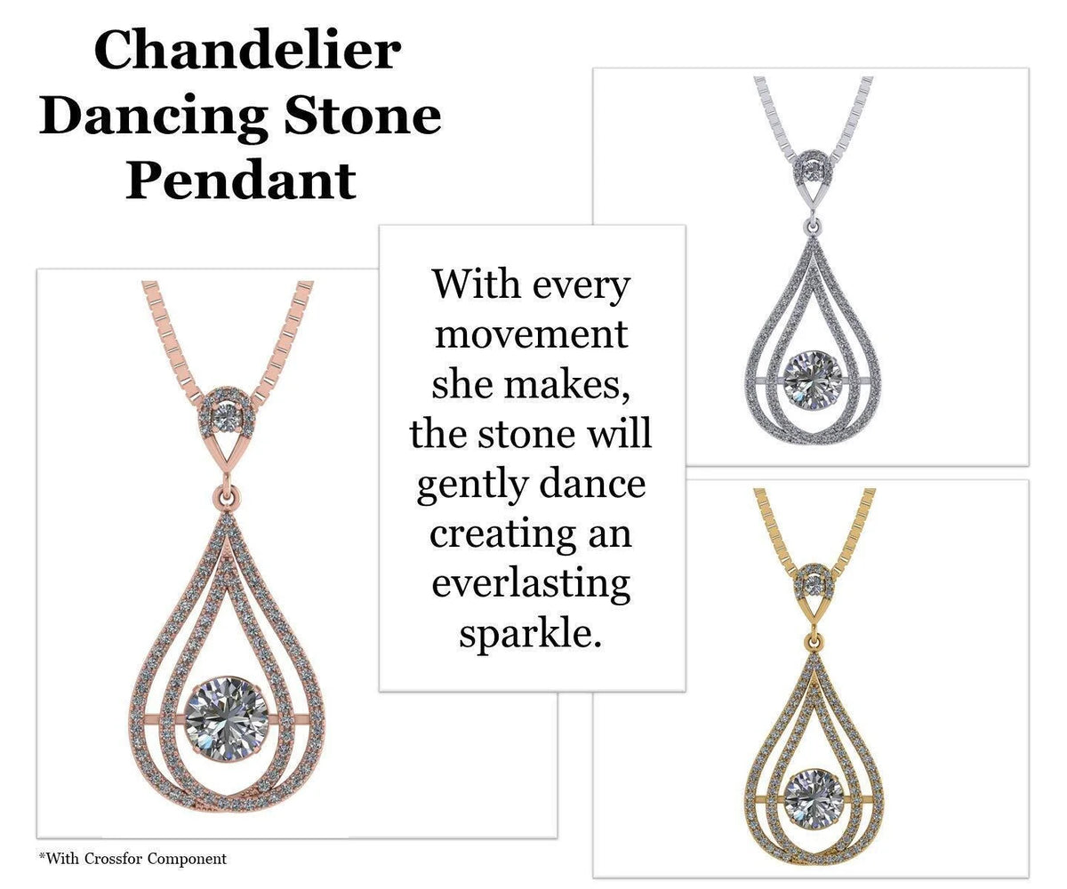 Yellow Gold Plated 925 Sterling Silver Zirconia Necklace W62328
