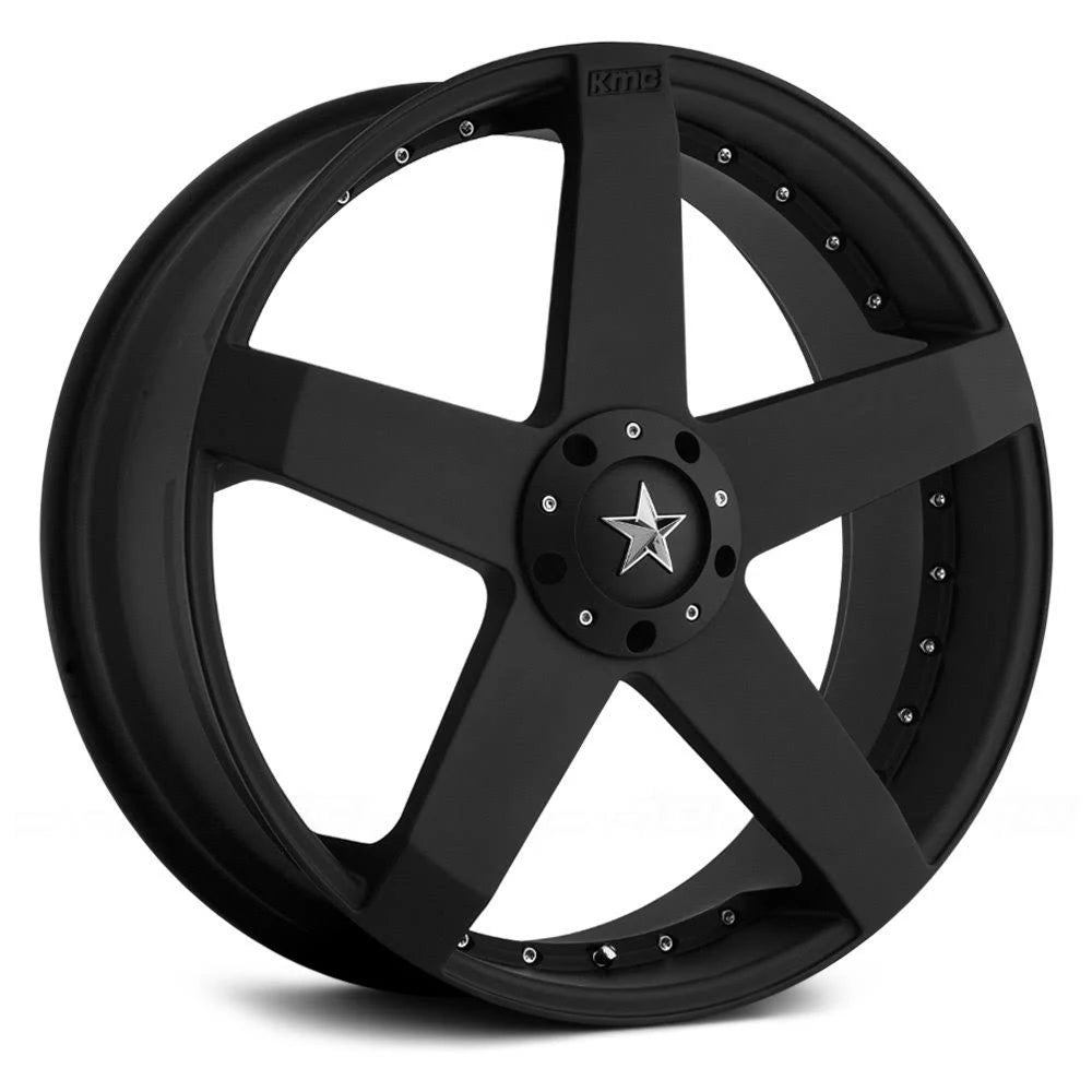 Matte Black 20x8 Wheel Rim J6593