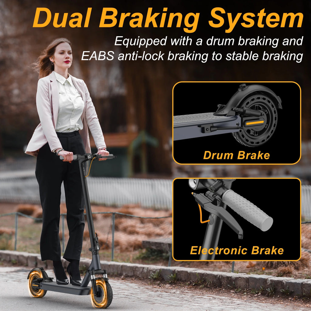 8.5" Folding Electric Scooter with Dual Suspension I547868