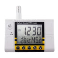 Large LED Screen CO2 Detector with Visual Color Warning Light Bar and Audible Alarm Y10989