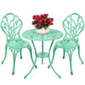 3-Piece Cast Aluminum Patio Bistro Furniture Set A75575