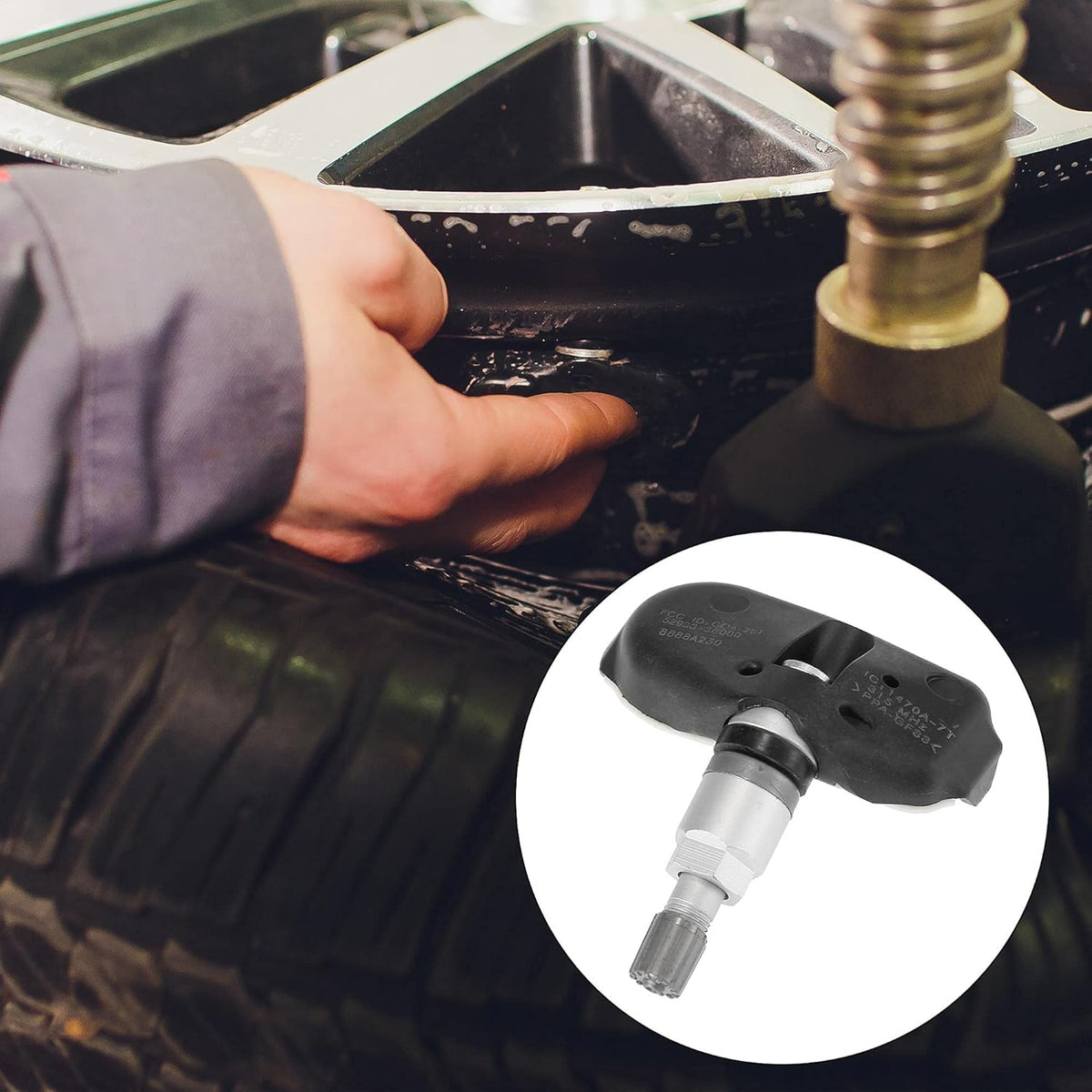 4pcs 315MHz TPMS Sensor Tire Pressure Monitoring System B12050