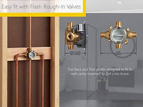 Brushed Nickel Tub and Shower Faucet H620
