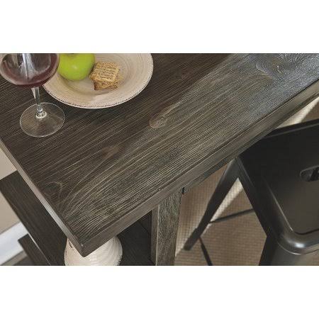 Dark Gray Long Counter Table H41642