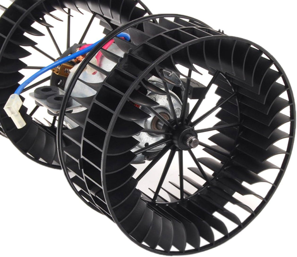 Front Heater Blower Motor with Dual Fan Cage Pack of 2 T2258