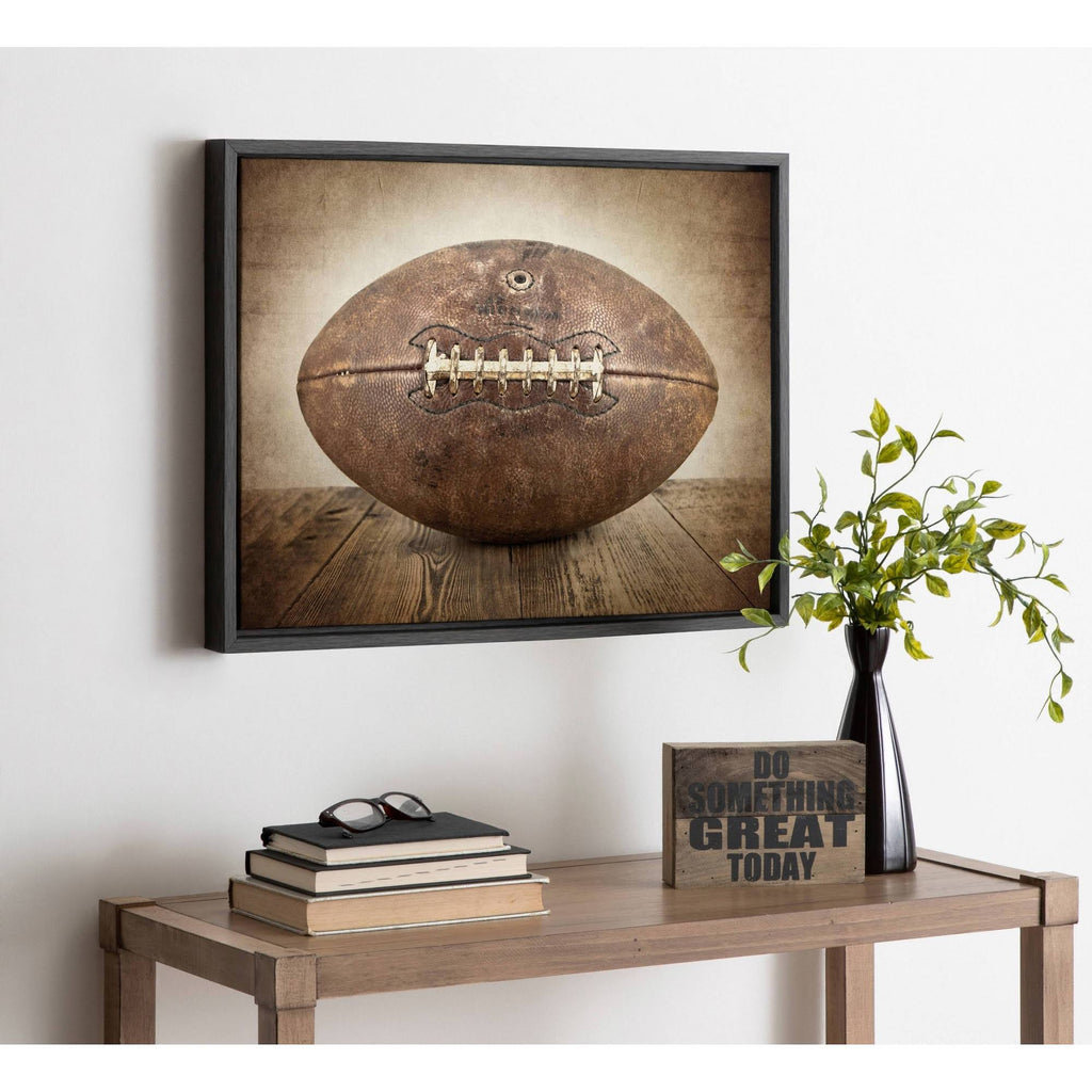 Vintage Football Framed Canvas G110632