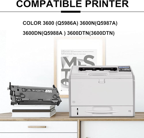 (3 Pack, Black) Remanufactured Toner Cartridge for HP Color 3600 Printer O505