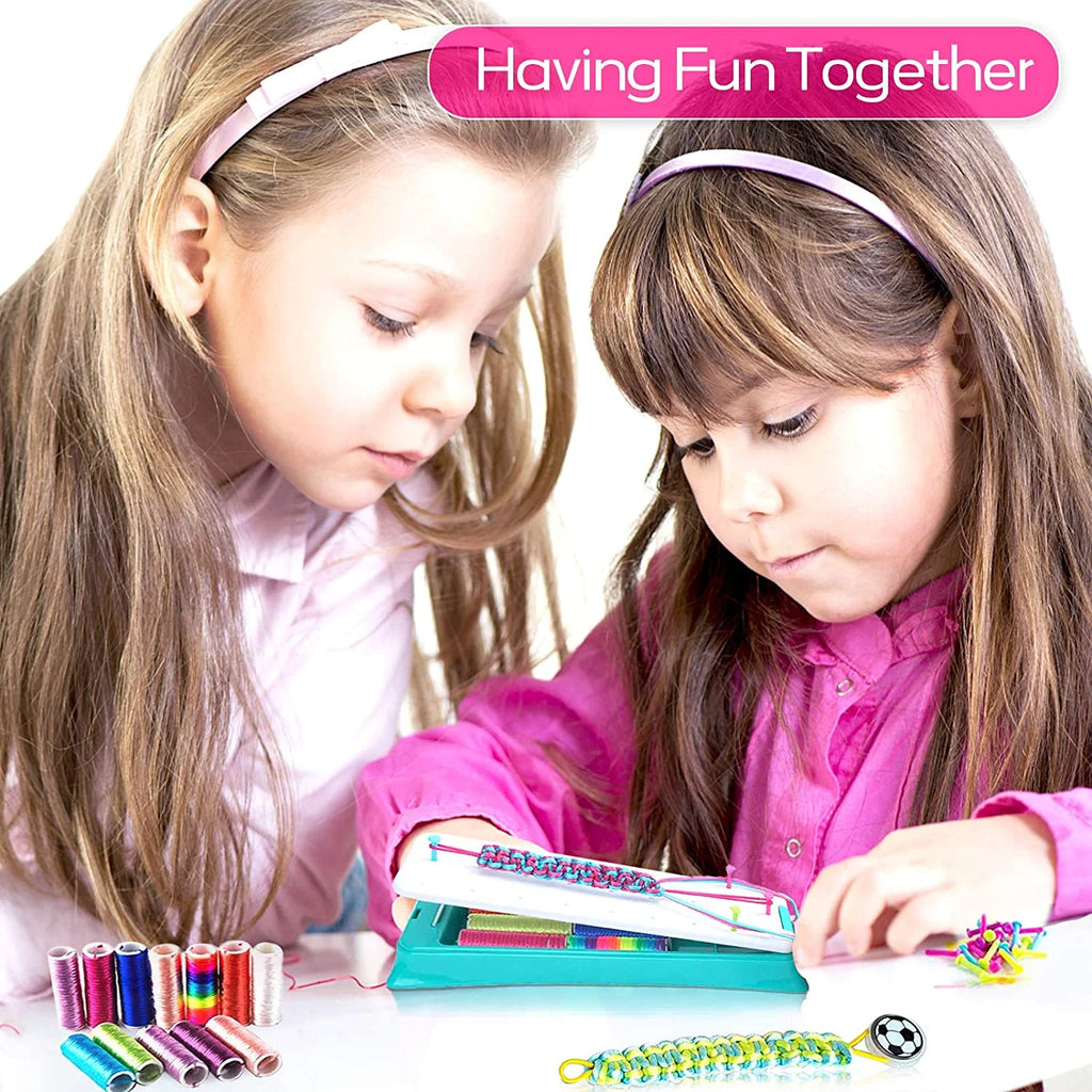 DIY Craft Kit Friendship Bracelet Making Set W12234