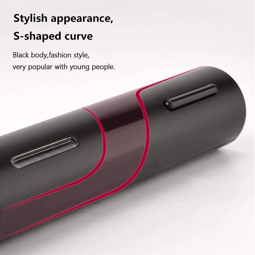 Rechargeable Electric Wine Opener Set with Foil Cutter, Vacuum Stopper and Wine Aerator Pourer U464