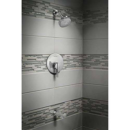 Brushed Nickel Tub and Shower Faucet H620