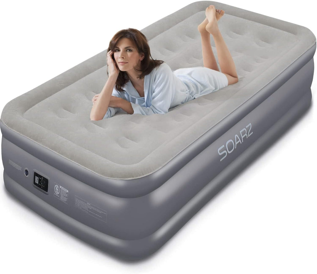 Queen Air Mattress with Built-in Pump Y17838