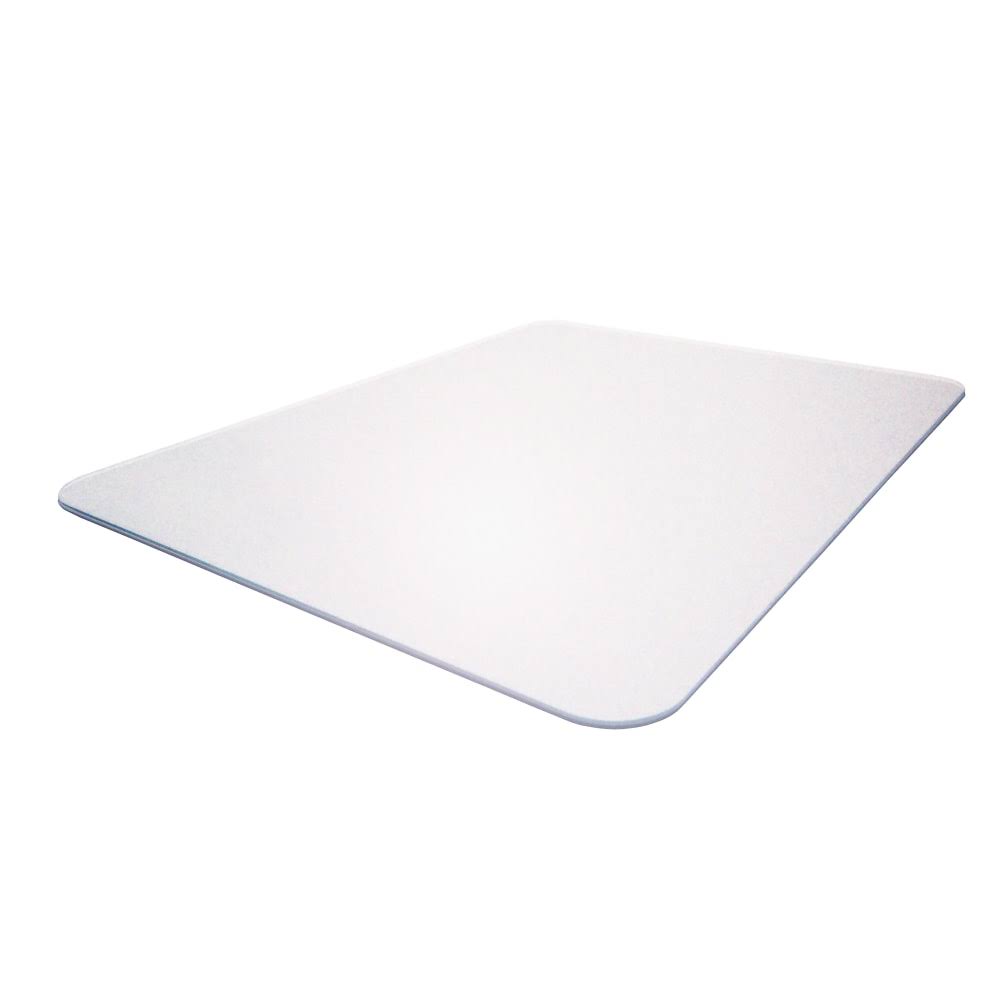 Heavy-Duty Chair Mat for Hard Floors and Carpets, 46x22W x 60x22D, Clear C137