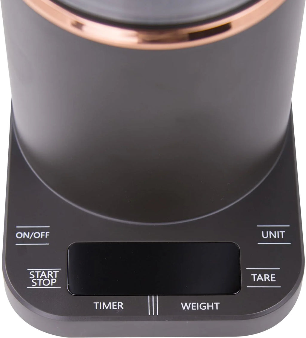 Electric Coffee Grinder with Weighing and Timing Q888