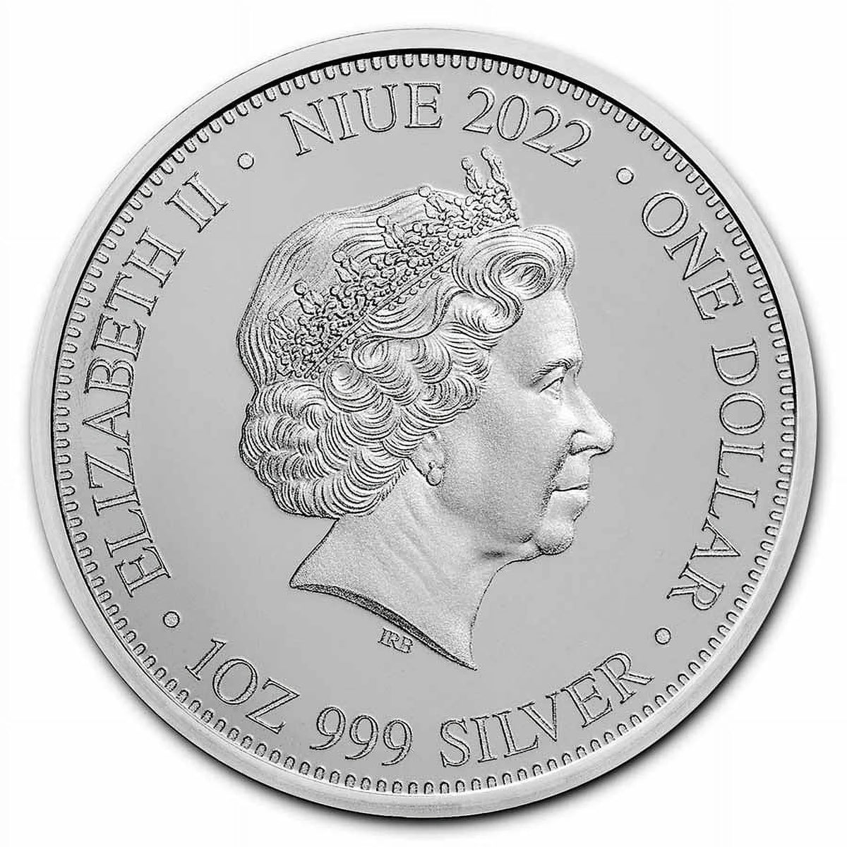 1 oz Silver Cougar vs Bear Coin I741
