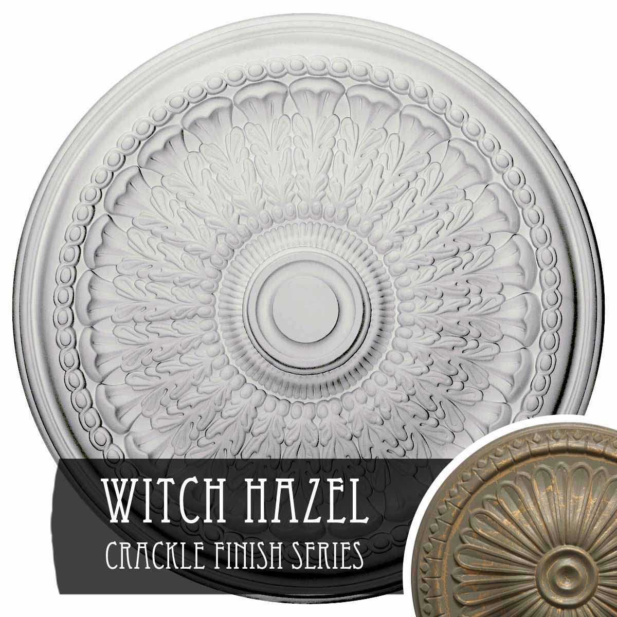 27x22OD x 2 1/2x22P Ceiling Medallion D95602