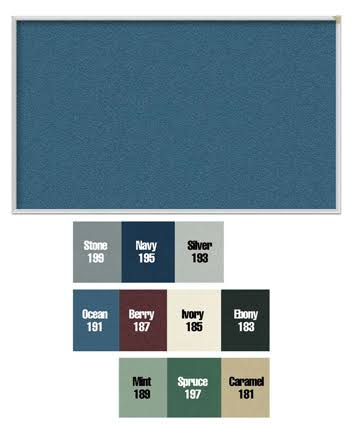 Caramel Vinyl Tackboard U13899