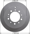 Pack of 2 Rear Brake Rotor I4886