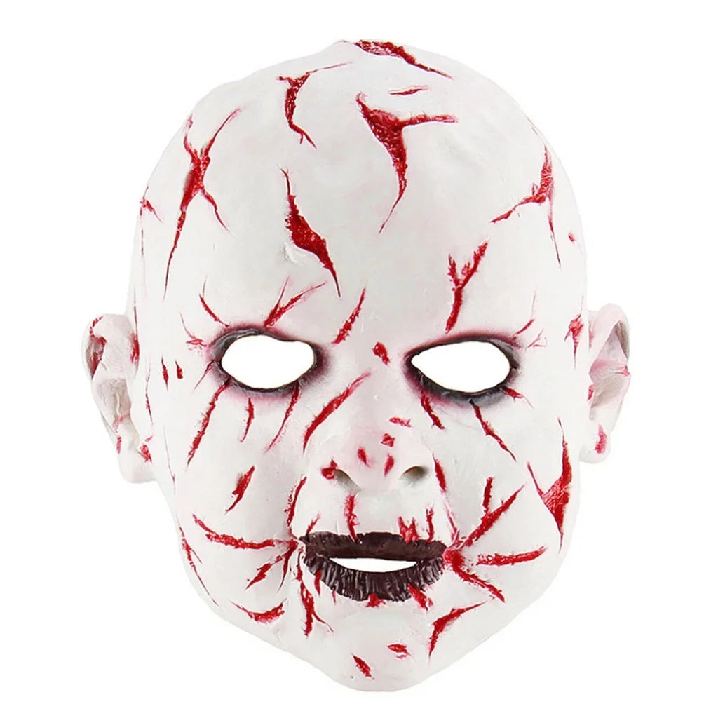 Scary Creepy Halloween Face Masquerade Horror Ghost Doll E5861