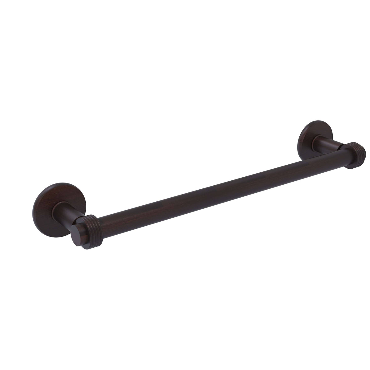 Venetian Bronze 18 inch Towel Bar with Groovy Detail N9513