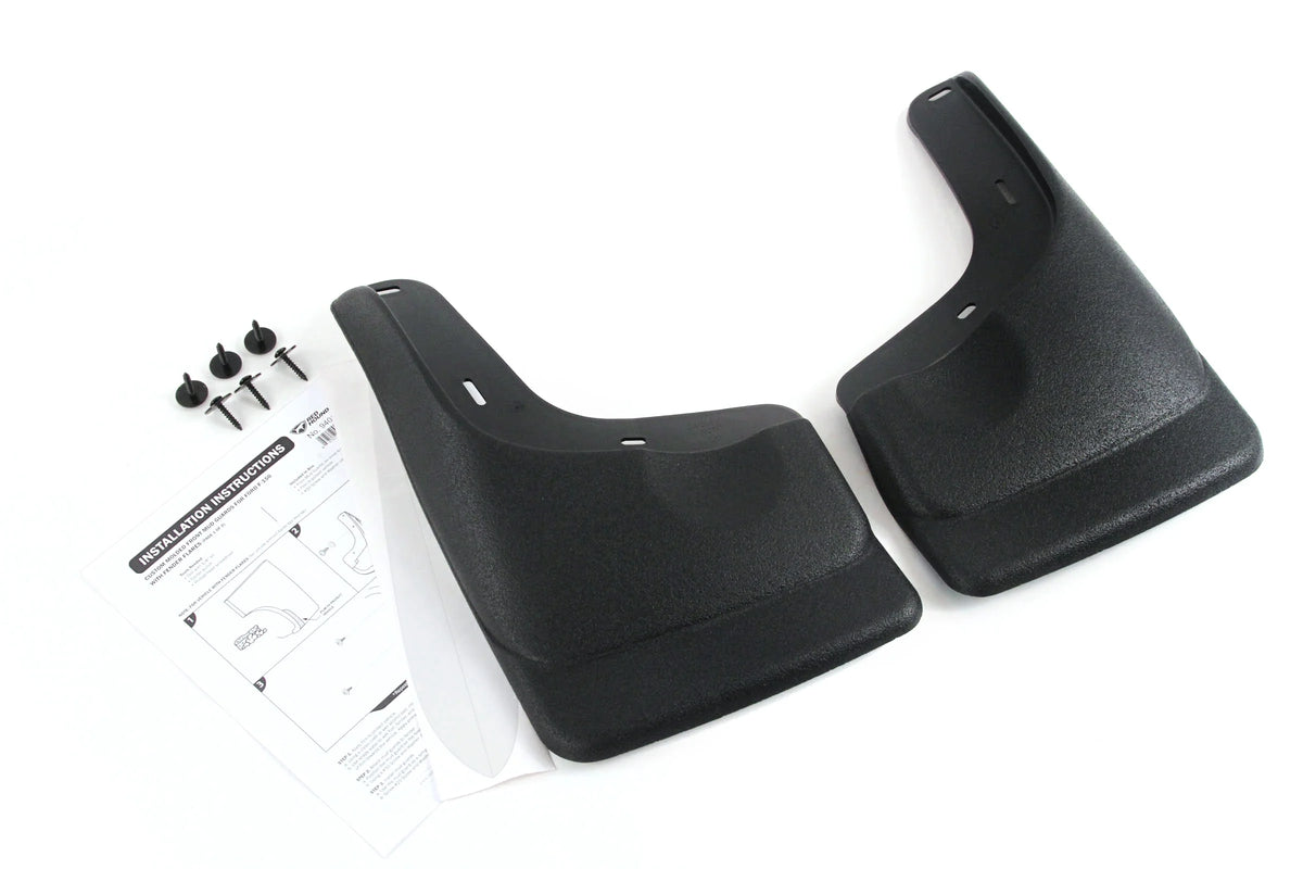Heavy Duty Molded Mud Flaps Splash Guards 4pc Set I37651