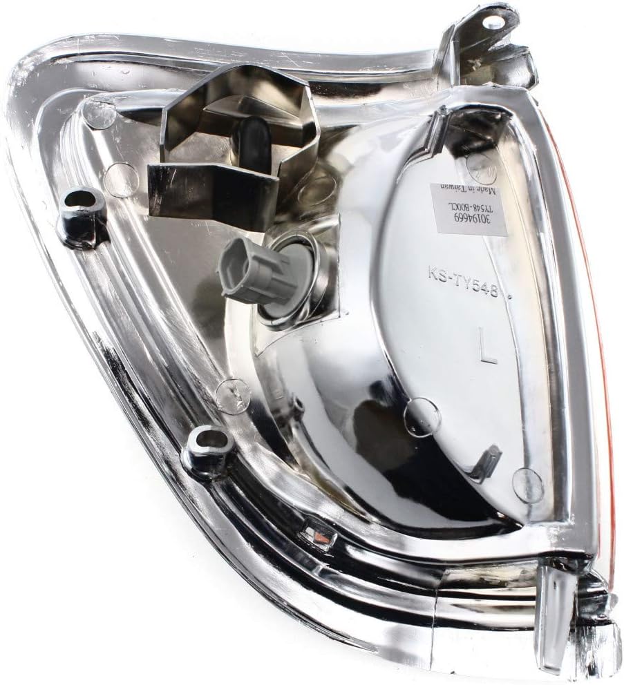 Chrome Parking Light Assembly Pair for Toyota Tacoma 4WD 1995-1997 J344491