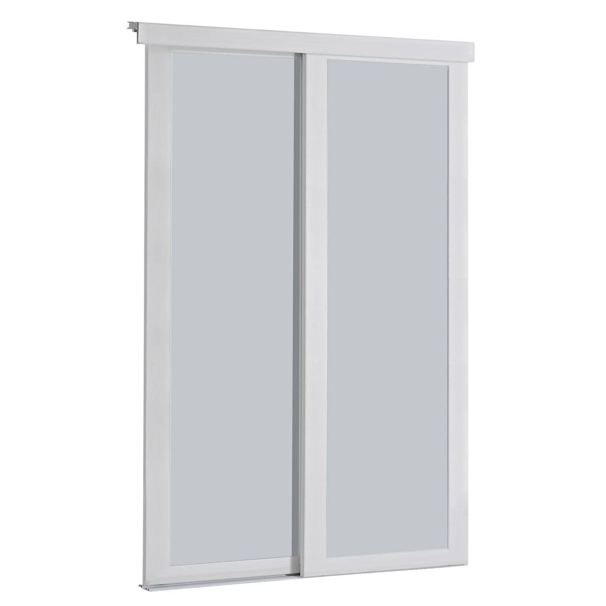 Frosted Sliding Closet Door White 48x22x80.5x22 X6737