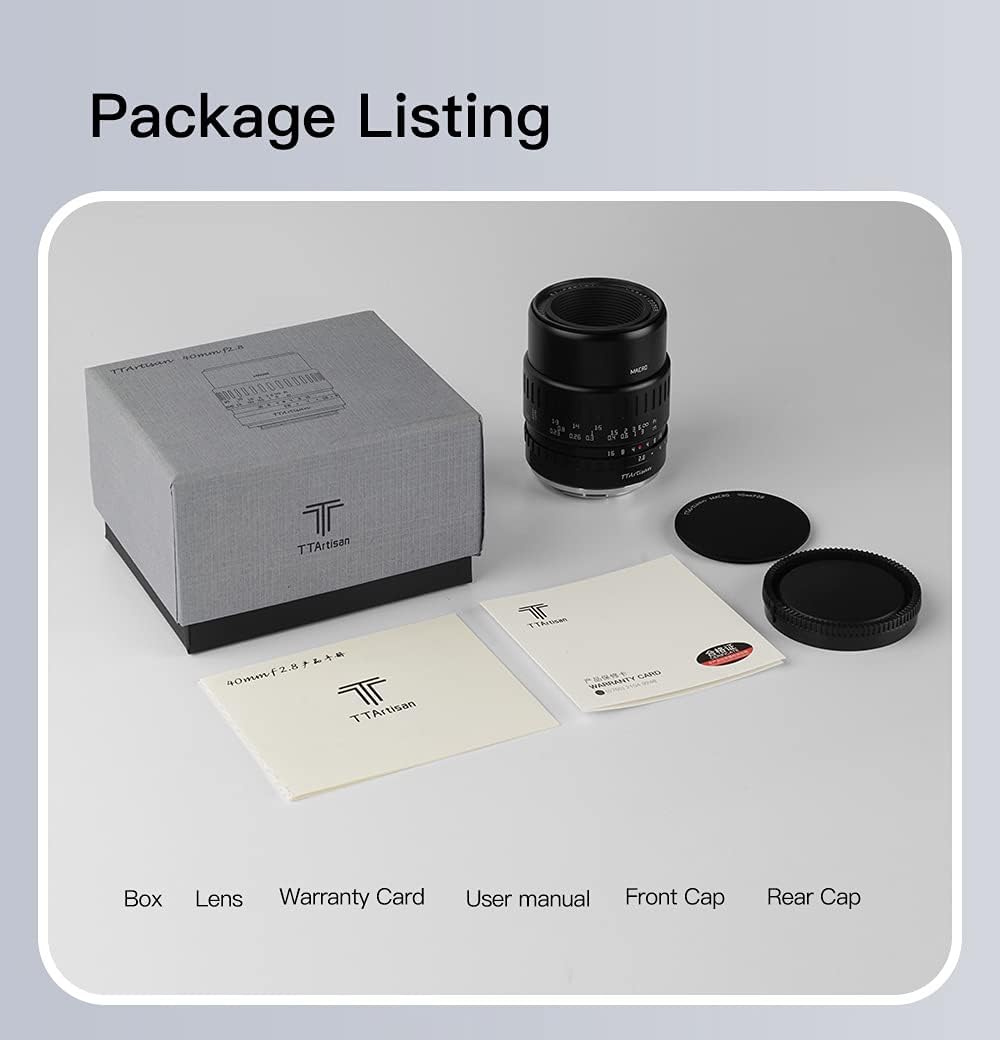 40mm F2.8 Macro Lens APS-C 1:1 Magnification Manual Focus Prime Lens for Fuji X-Mount Camera N454