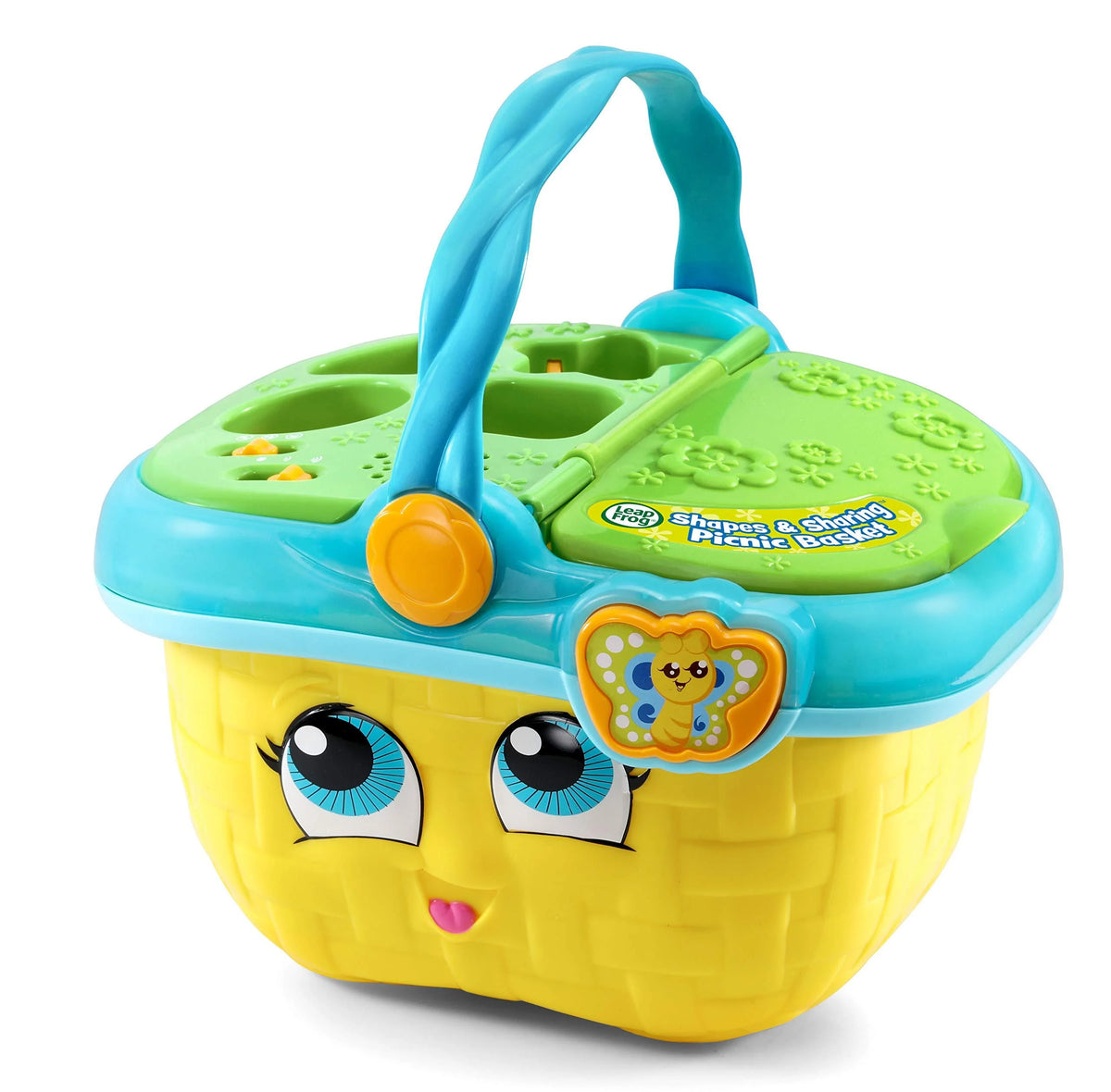 Yellow Shapes and Sharing Picnic Basket L375