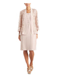 Beige Stretch Sleeveless Round Neck Sheath Dress 12 X268