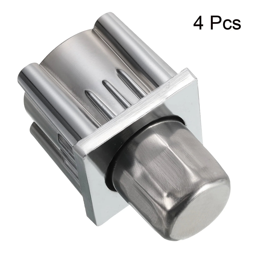 4.1" Stainless Steel Table Legs for 2" Square Tubing, Set of 4 R63099