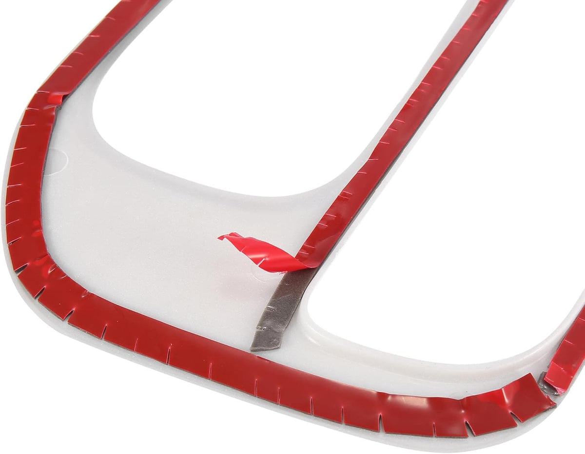 White Gear Shift Panel Cover Trim for Dodge Challenger I2379