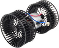 Front Heater Blower Motor with Dual Fan Cage Pack of 2 T2258
