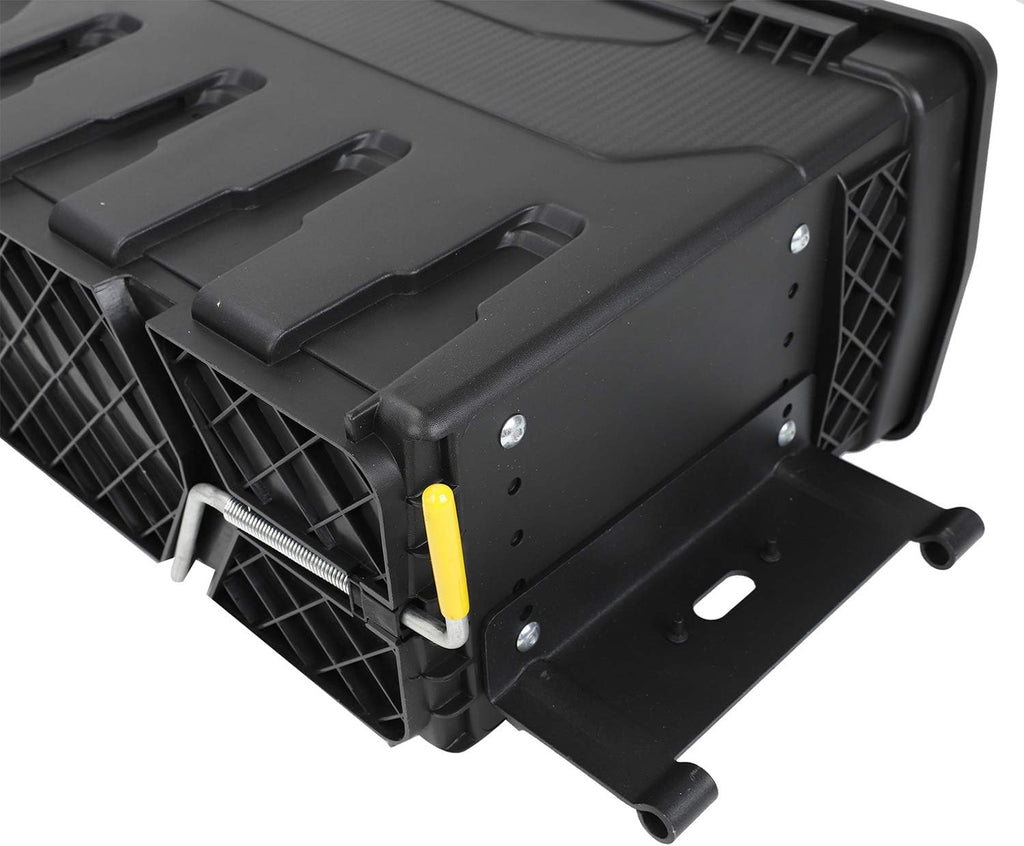 Truck Bed Wheel Well Storage Case Tool Box Black Lockable Storage Box Unit One Pair I3831