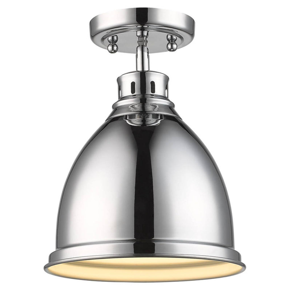 Chrome Flush Mount Light G877