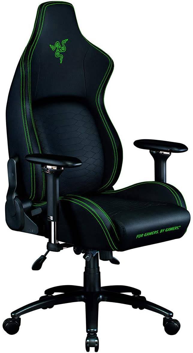 Black/Green Ergonomic Gaming Chair N34190