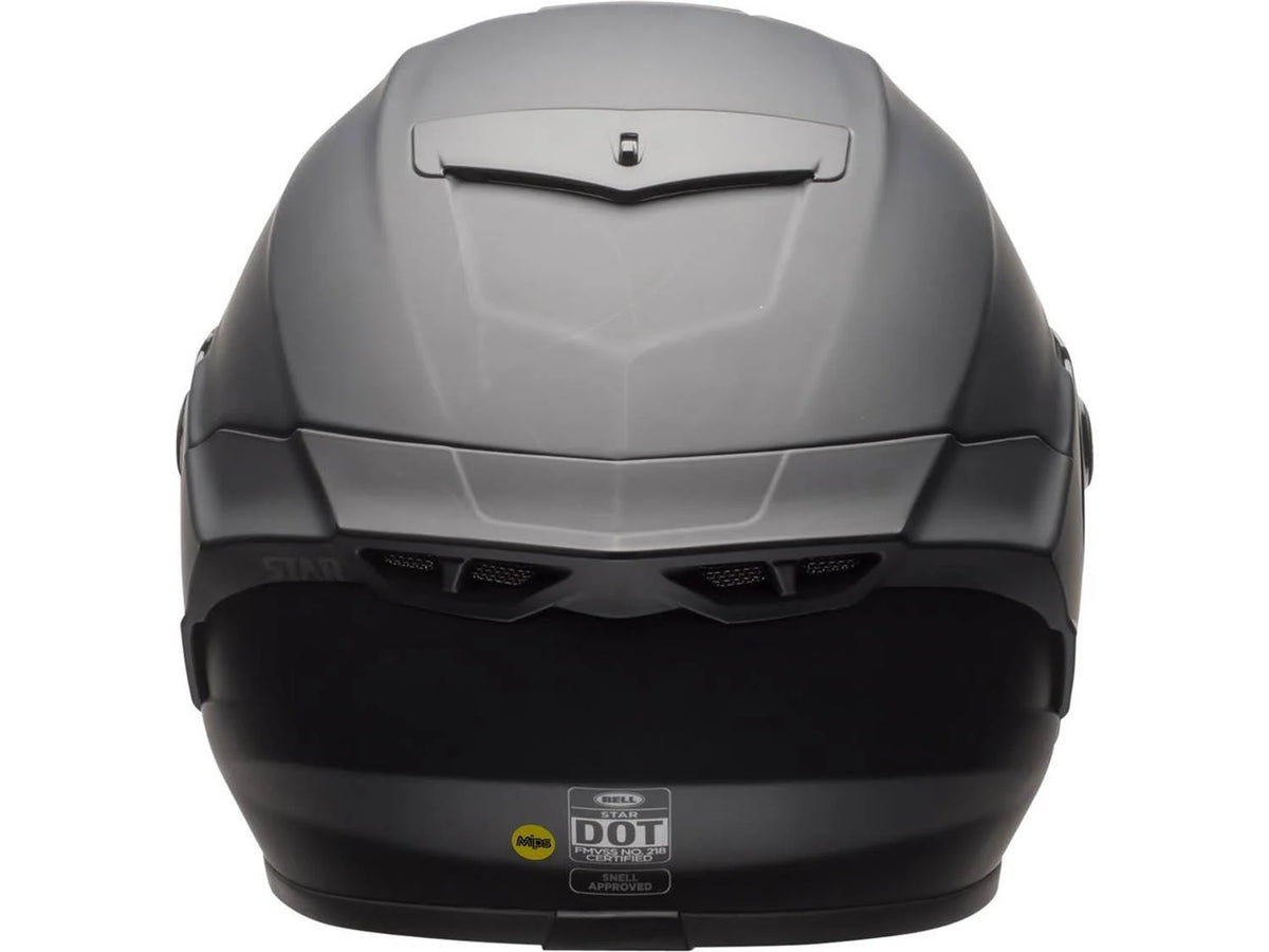 Matte Black Solid Motorcycle Helmet E45536