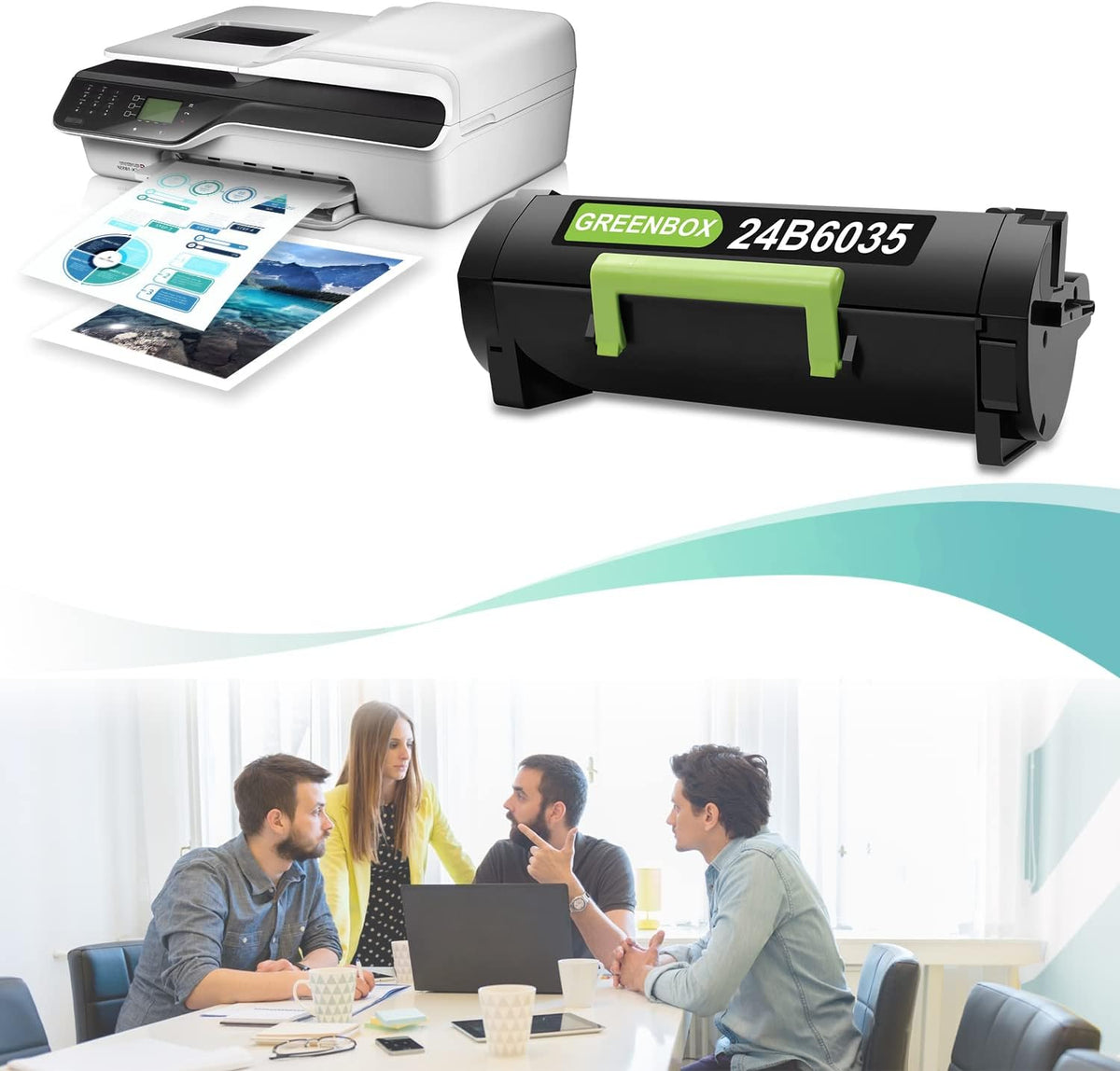 Remanufactured Toner Cartridge for Lexmark Printers（1 Pack） L2700