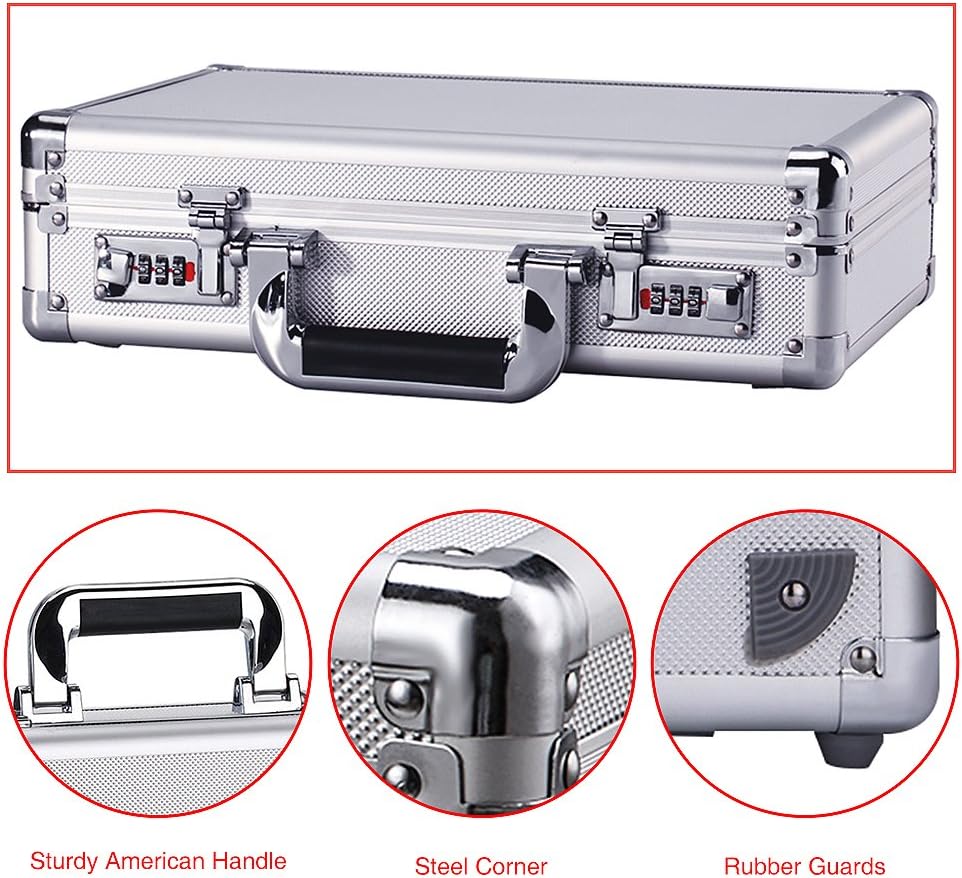 Silver Aluminum Hard Case U441692