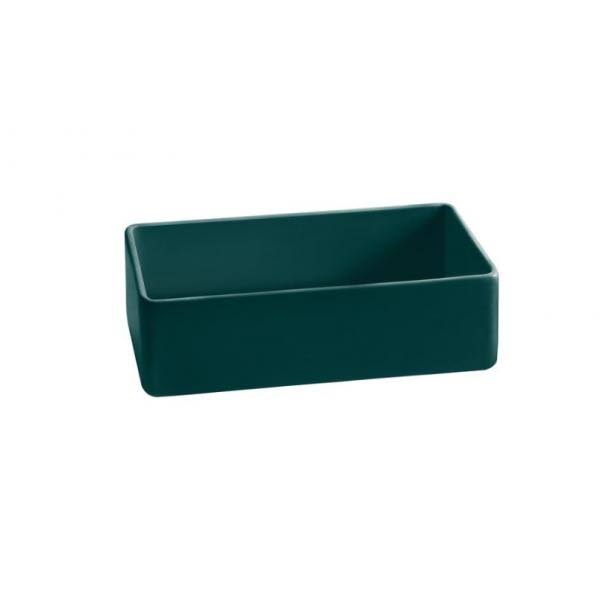 Hunter Green Cast Aluminum Straight Sided Bowl V19716