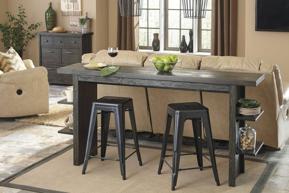 Dark Gray Long Counter Table H41642