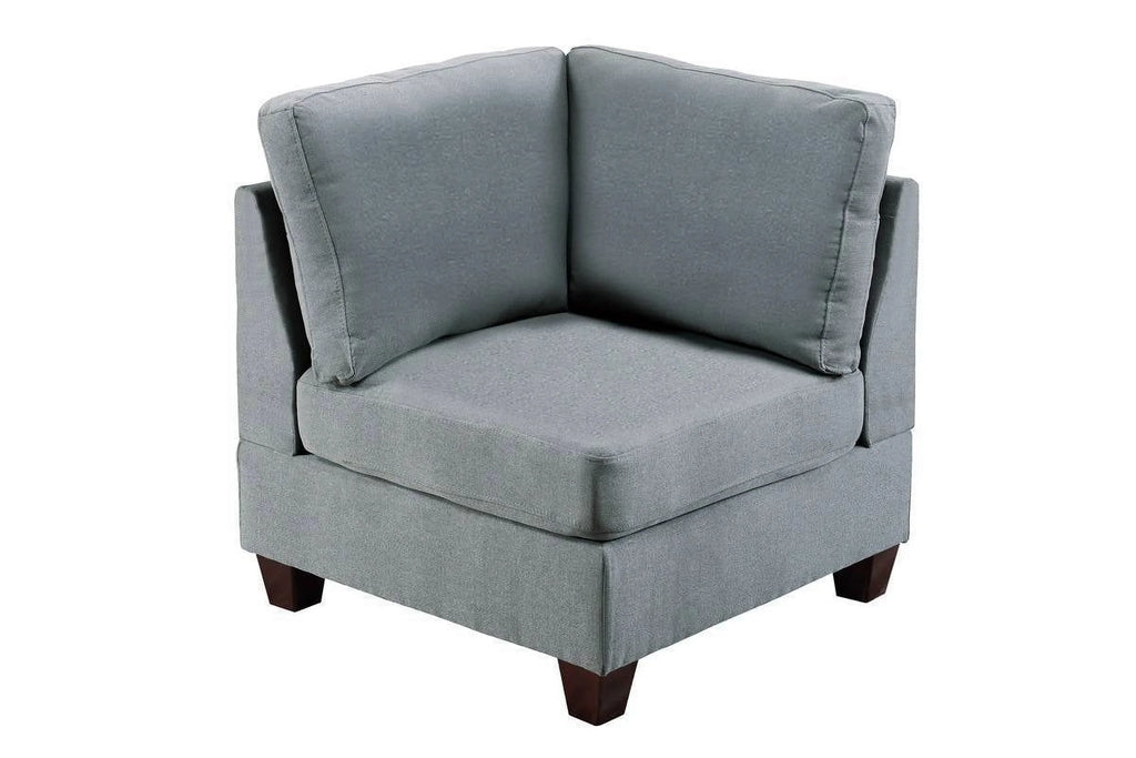 Modular Sectional 6pc Set Gray G779689